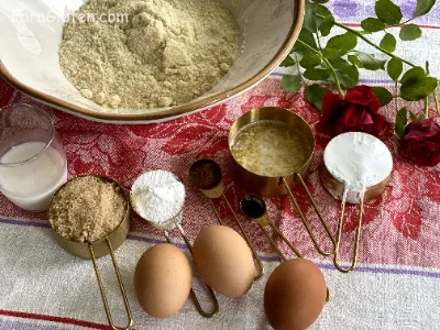 Chec cu Făina de Migdale (Coffee Cake)