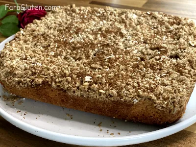 Chec cu Făina de Migdale (Coffee Cake)