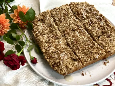 Chec cu Făina de Migdale (Coffee Cake)