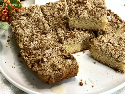 Chec cu Făina de Migdale (Coffee Cake)