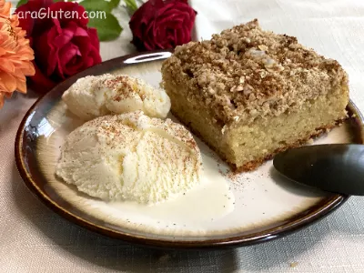 Chec cu Făina de Migdale (Coffee Cake)