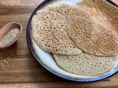 Clătite Vegane din Quinoa