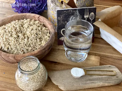 Pâine cu Quinoa și Praf de Copt 1 Ingredient