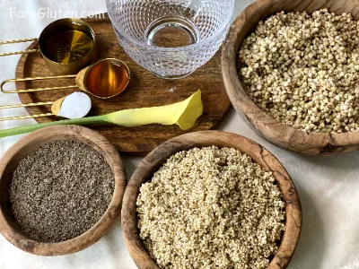 Pâine din Hrișcă și Quinoa